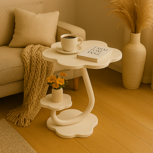 Table d’Appoint Iconique "Floraison" – Pièce de Designer Haute Densité