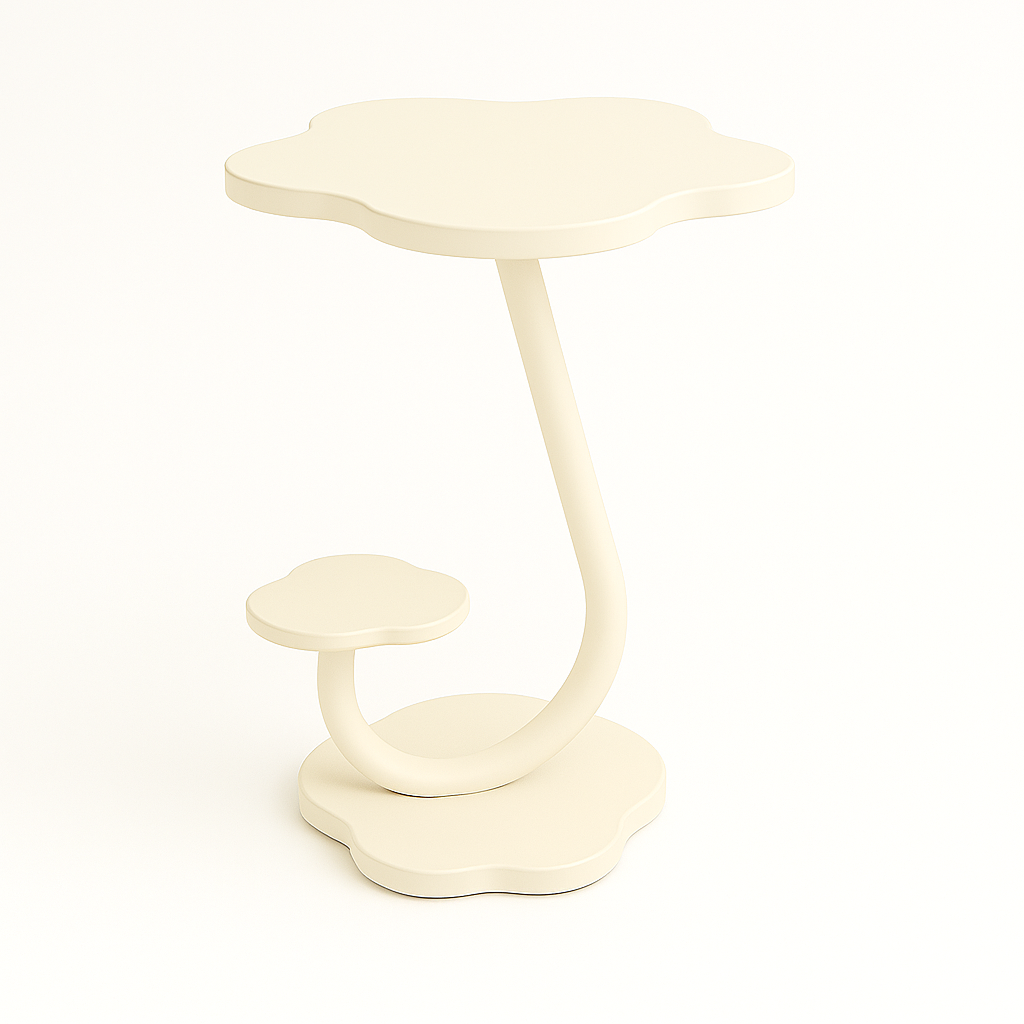 Table d’Appoint Iconique "Floraison" – Pièce de Designer Haute Densité