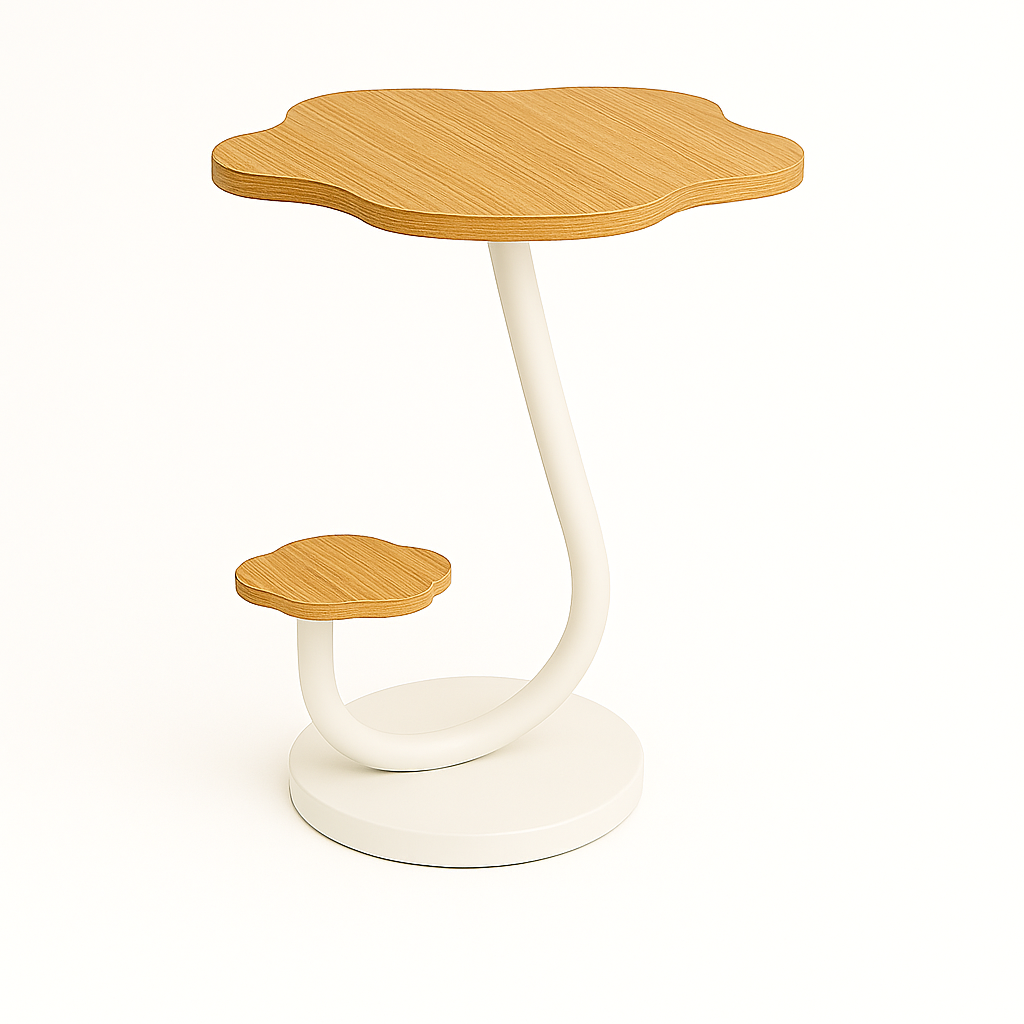 Table d’Appoint Iconique "Floraison" – Pièce de Designer Haute Densité