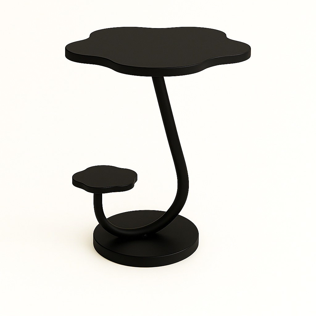 Table d’Appoint Iconique "Floraison" – Pièce de Designer Haute Densité