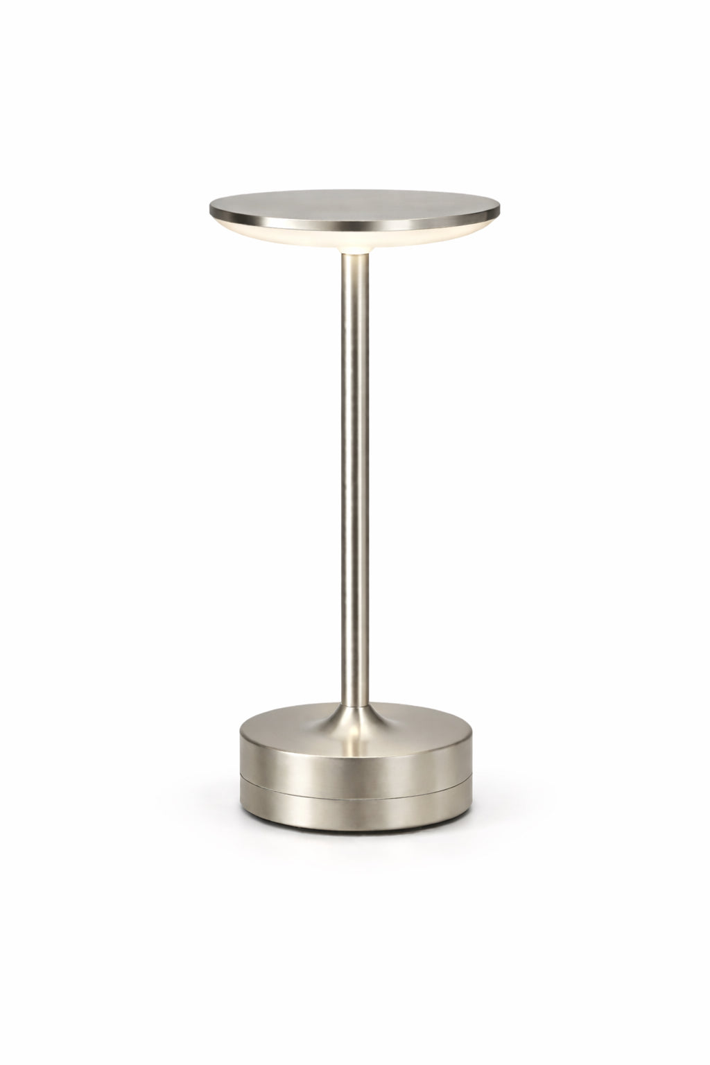 Lampe Signature "Lumière Infinie" – Aluminium Brossé & Contrôle Tactile